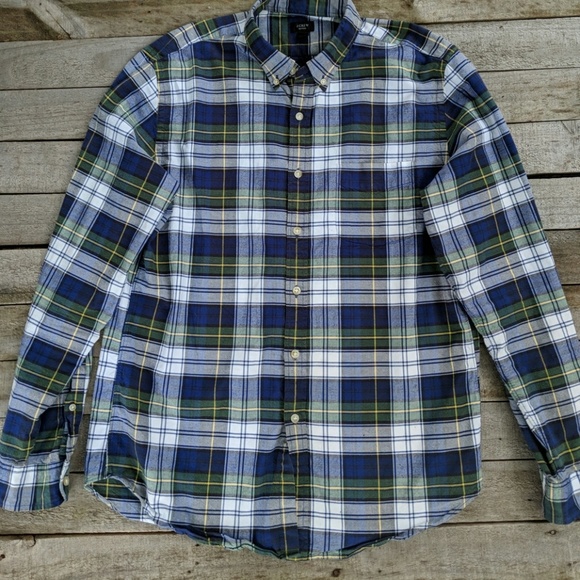 J. Crew Other - J Crew Men's button down plaid shirt
